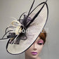 Grand Chapeau Fascinator Derby – Élégance & Raffinement