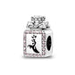 Charm S925 Couronne Parfum Rose