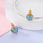 Charm S925 Couronne Parfum Rose