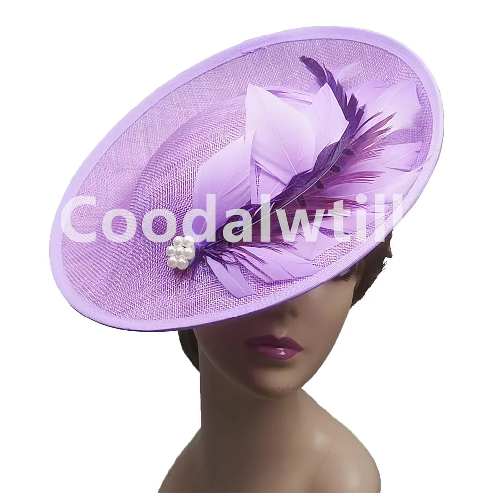 Fascinateur de Mariage Violet Clair, Clip pour Cheveux