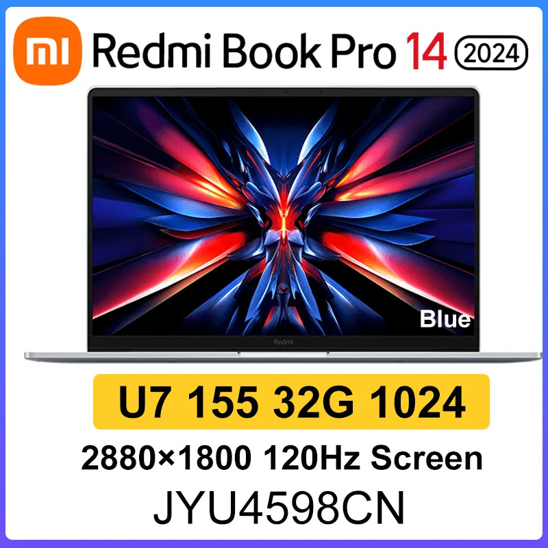 Xiaomi Redmi Book Pro 14 2024 2.8K 120Hz U5/U7, 16/32GB RAM, 512GB/1TB SSD
