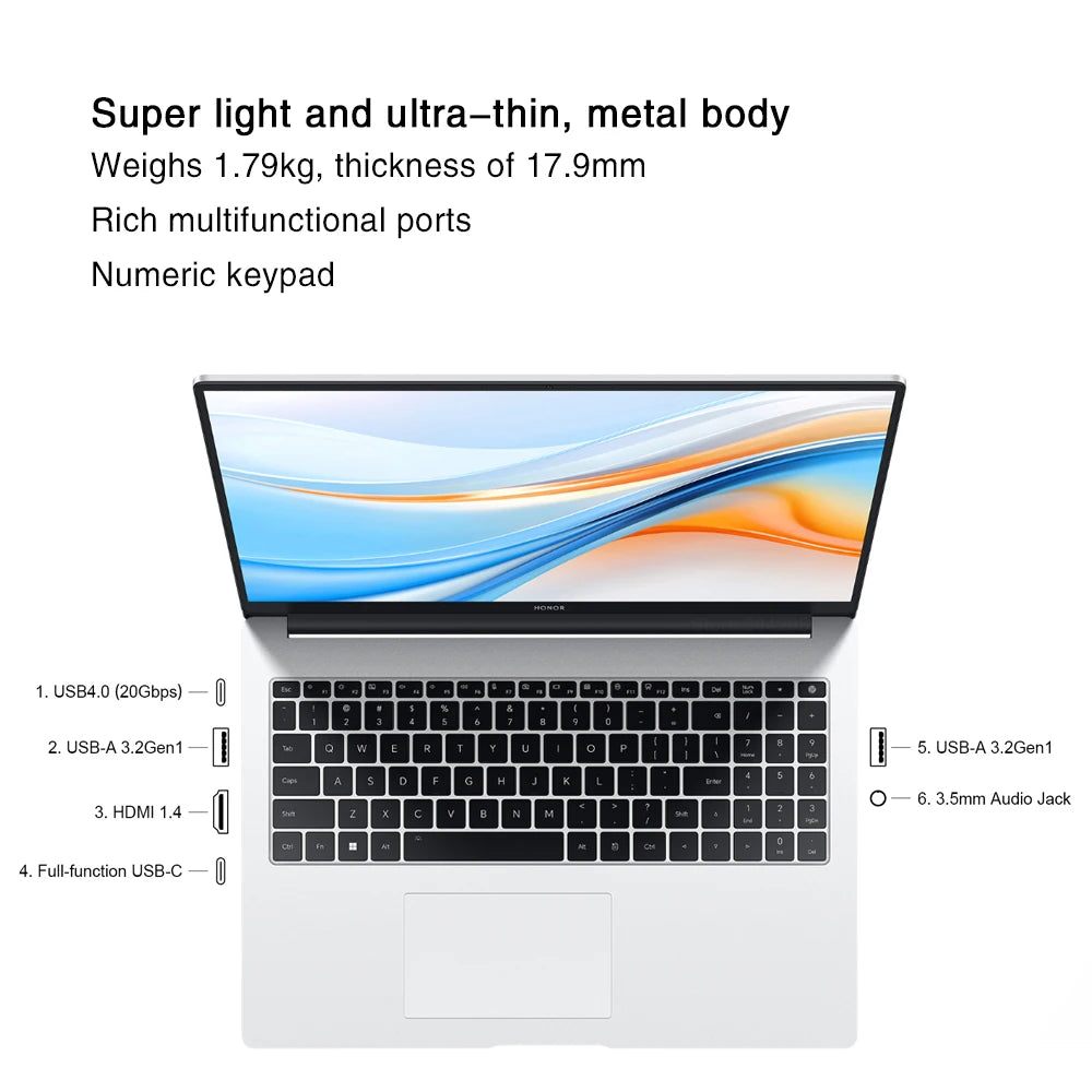 HONOR MagicBook X16 Plus 2024 Ryzen R7