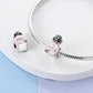 Charm S925 Couronne Parfum Rose