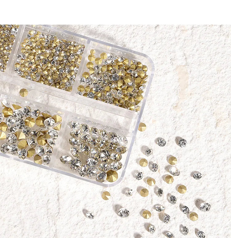 1000PCS SS4-SS20 strass de cristal