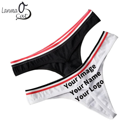 Culotte G-String Femme – Coton, Personnalisable & Design Unique