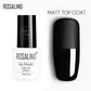 ROSALIND 7ml Top Base Matt Coat Nail Gel Polish Long Lasting Reinforce Hybrid Varnishes Nail Art Manicure Top Primer Coat UV Gel