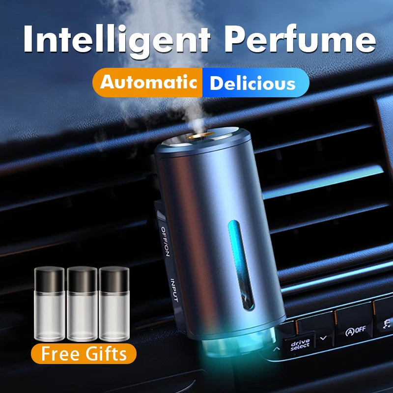 Diffuseur d'Air Électrique pour Voiture – Humidificateur & Désodorisant Aromathérapie