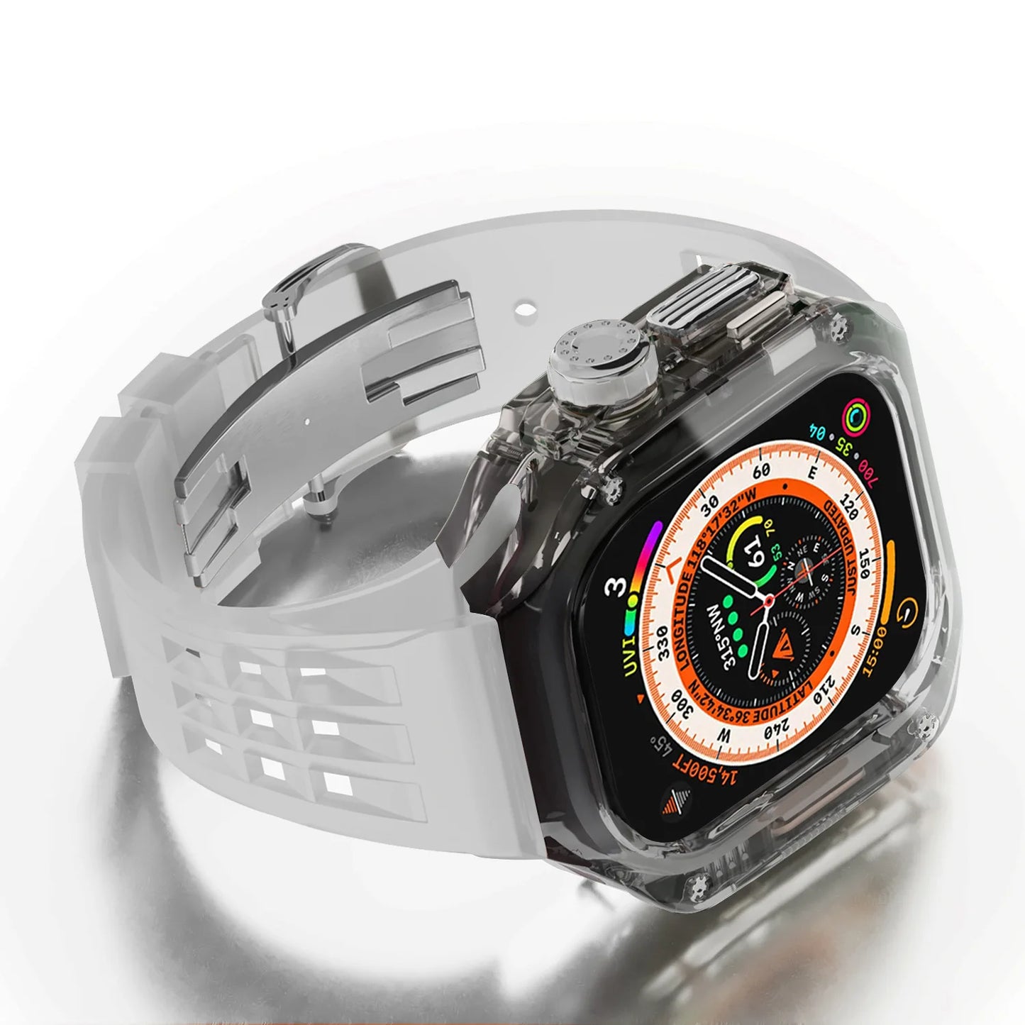 Etui transparent pour apple watch