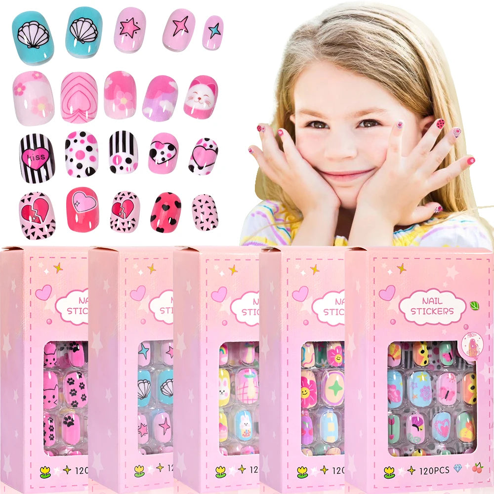 Faux ongles Kawaii pour enfants