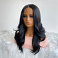 Perruque Synthétique Lace Front Body Wave Ombre, 22”