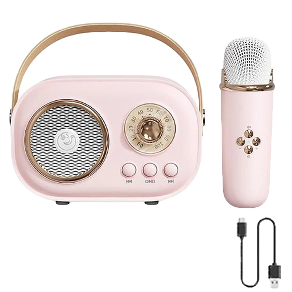 Mini Haut-parleur Bluetooth Karaoke sans fil