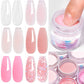 MEET ACROSS 10g poudre acrylique transparente rose blanc polymère professionnel pour extension d'ongles français nail art pas besoin de lampe durcissement