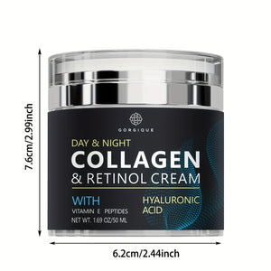 Crème Visage Collagène – Rétinol & Acide Hyaluronique, Anti-Rides