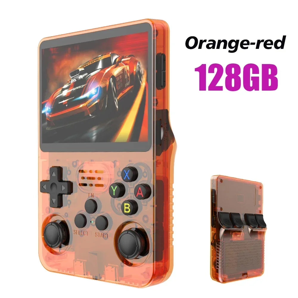 Console Portable R36S Retro – 3.5" IPS, 64GB/128GB, Cadeau Enfant