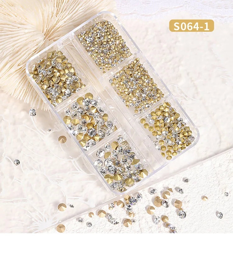 1000PCS SS4-SS20 strass de cristal