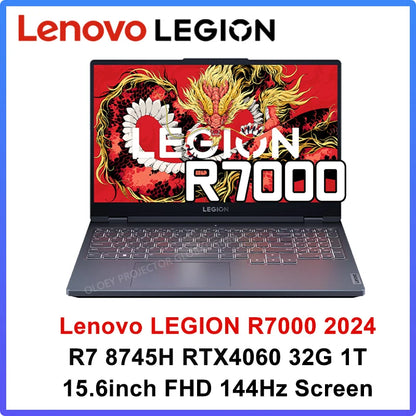 Lenovo LEGION R7000 2024, Gaming Laptop, AMD Ryzen 7 8745H, RTX 4050/4060, 16GB RAM, 512GB SSD