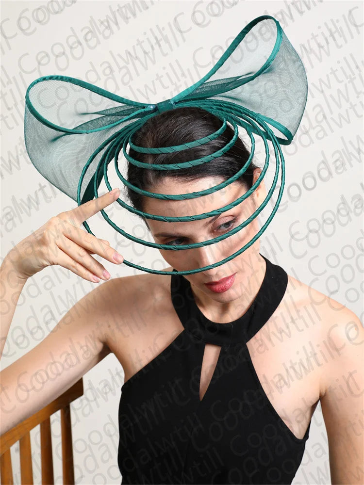 Fascinator Nœud Élégant – Mariage & Cérémonie