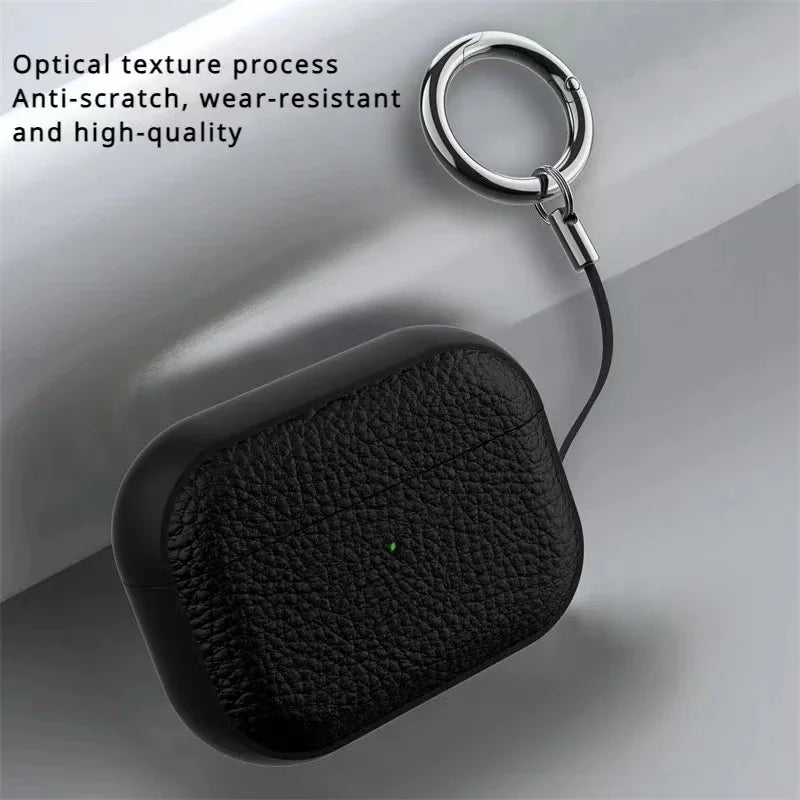 Etui en cuir pour Apple Airpods 1 2 3 4 Pro air pods Wrieless Bluetooth