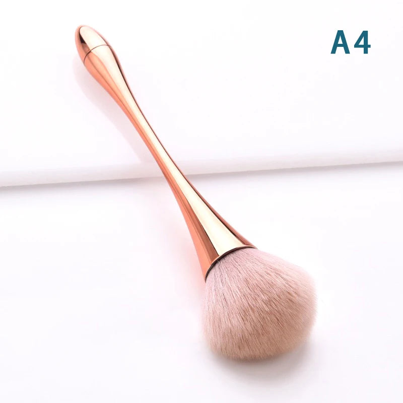 NOUVEAU Manucure Poussière d'ongles Pinceau Blush