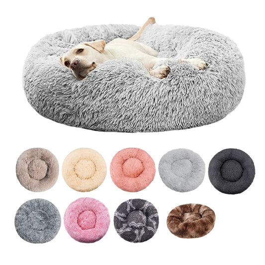 Lit Rond Chien & Chat – Hiver, Doux & Lavable