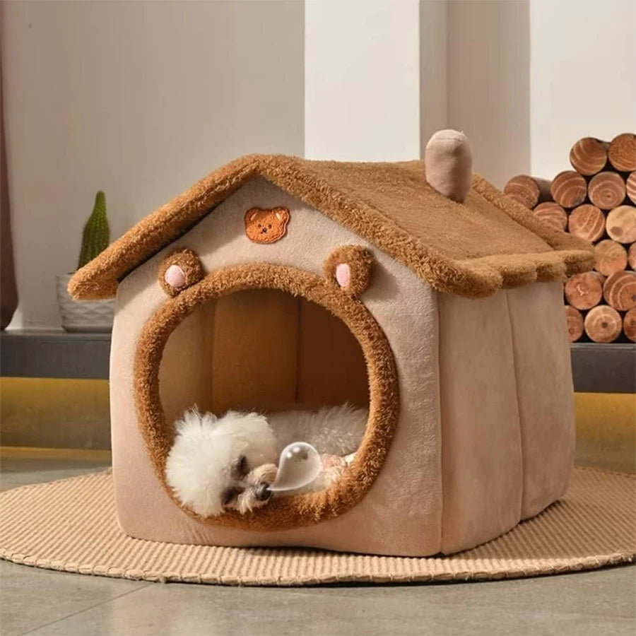 Maison Pliable pour Chat & Chien – Douillet & Lavable