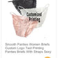 Culotte G-String Femme – Coton, Personnalisable & Design Unique