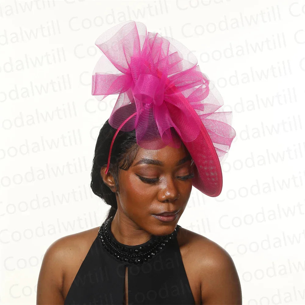 Chapeau Fascinator Église pour Femmes - Occasion Spéciale