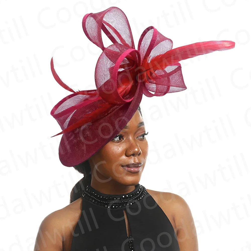 Chapeau Fascinateur Pillbox Élégant - Accessoire de Mariage et Dîner