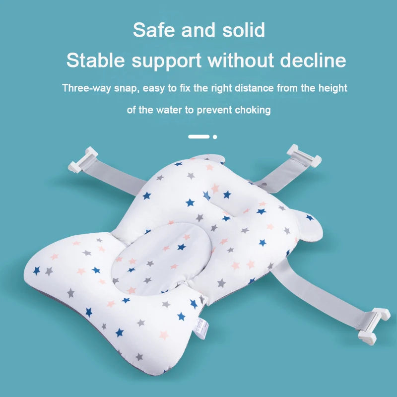 Tapis Bain Bébé – Portable, Antidérapant & Confort Sécurisé