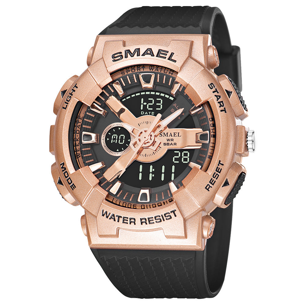 Montre électronique multifonctionnelle étanche pour les sports de plein air