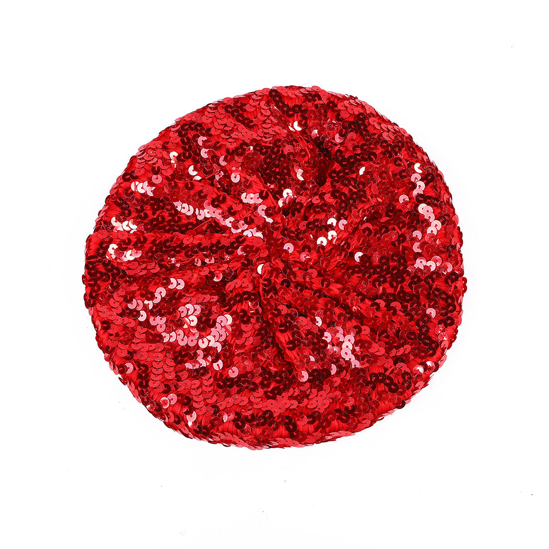 Béret pour femme en paillettes colorées