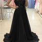 Robe longue sans manches, robe de mariée, robe de soirée, robe de demoiselle d'honneur