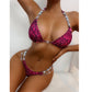 Maillot de bain imprimé Crystal Diamond