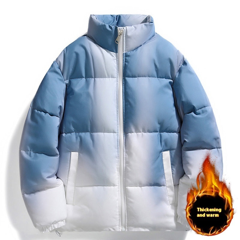 Blouson d'hiver en peluche chaud et épais avec poches