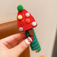 Bandeau élastique de Noël pour enfants, avec fil et spirale pour cheveux, accessoires de coiffure pour enfants.