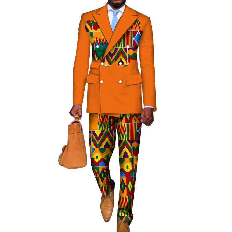 Ensemble de costumes nationaux africains pour hommes