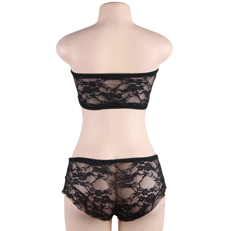 Ensemble de sous-vêtements en dentelle pour femme