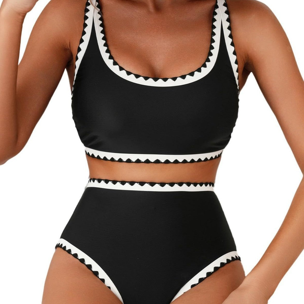 Maillot de bain bikini sexy à motif floral Paisley Fashion