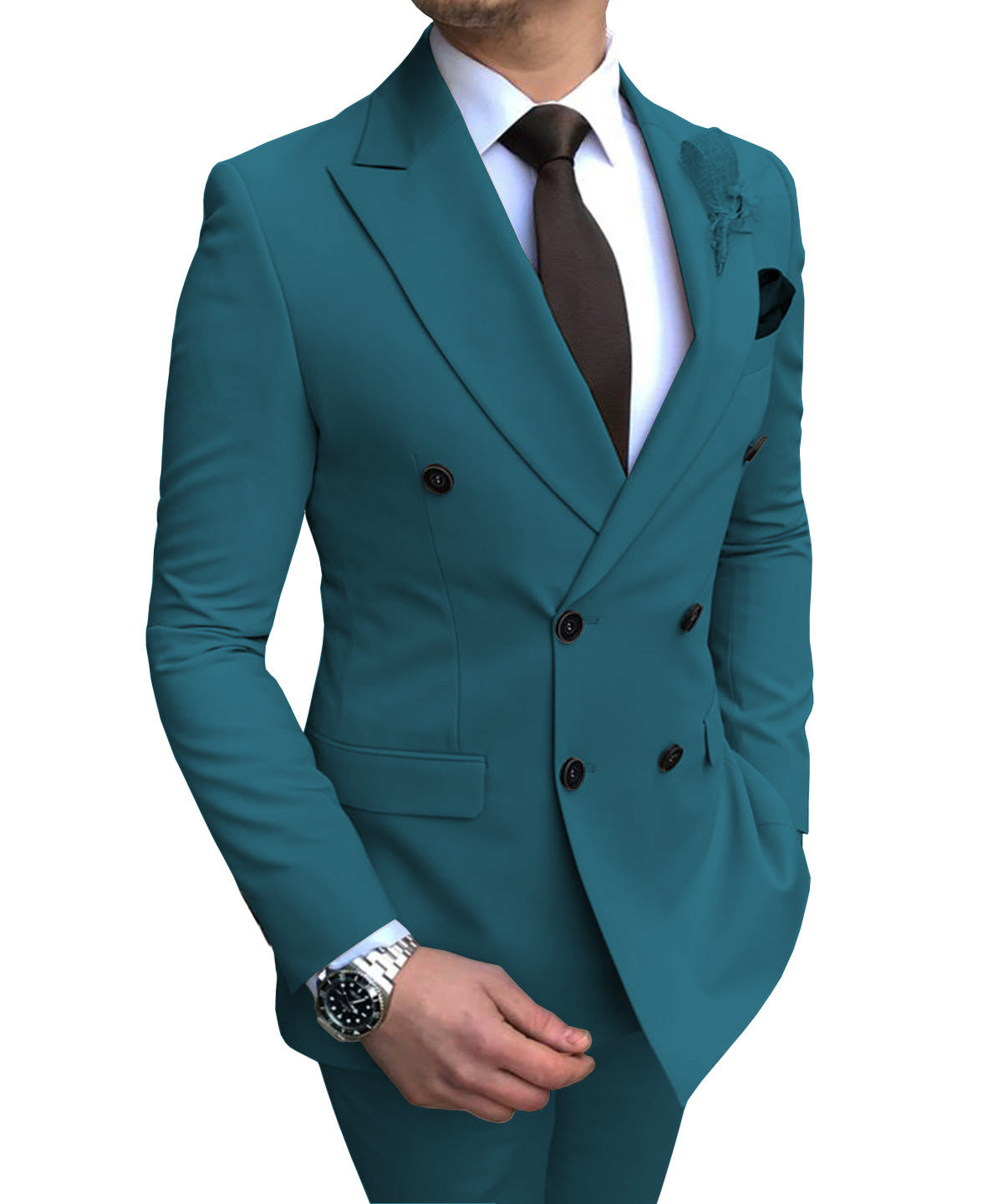 Costume deux pièces pour homme, costume de marié pour mariage