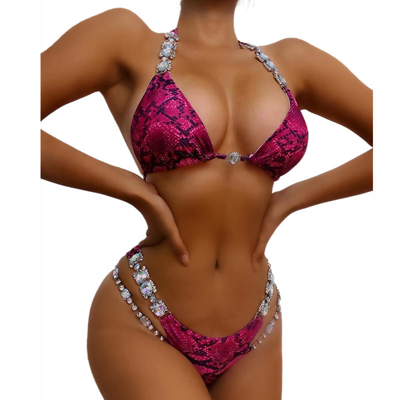 Maillot de bain imprimé Crystal Diamond