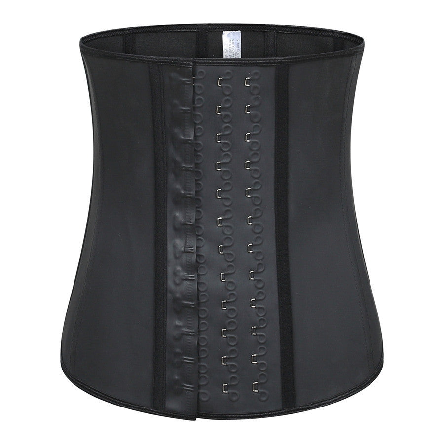 Gaine corset en caoutchouc pressé simple et mat pour femmes
