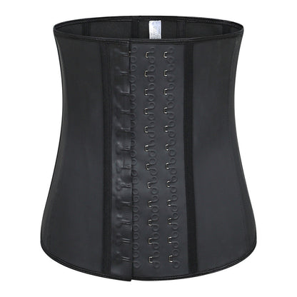 Gaine corset en caoutchouc pressé simple et mat pour femmes