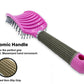 Brosse de massage pour cuir chevelu