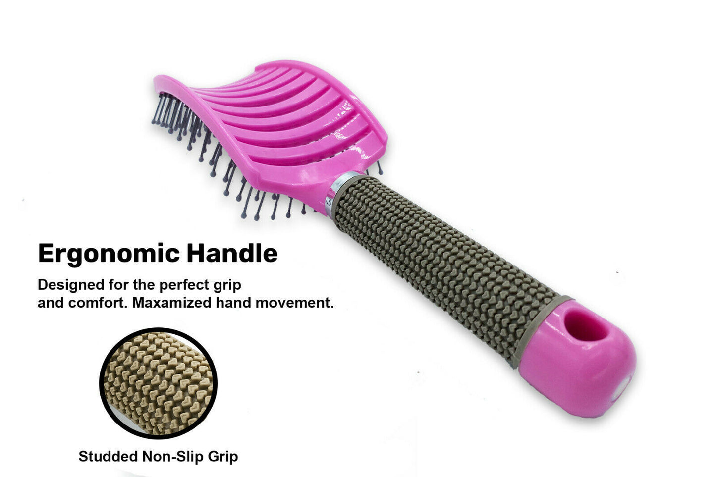 Brosse de massage pour cuir chevelu