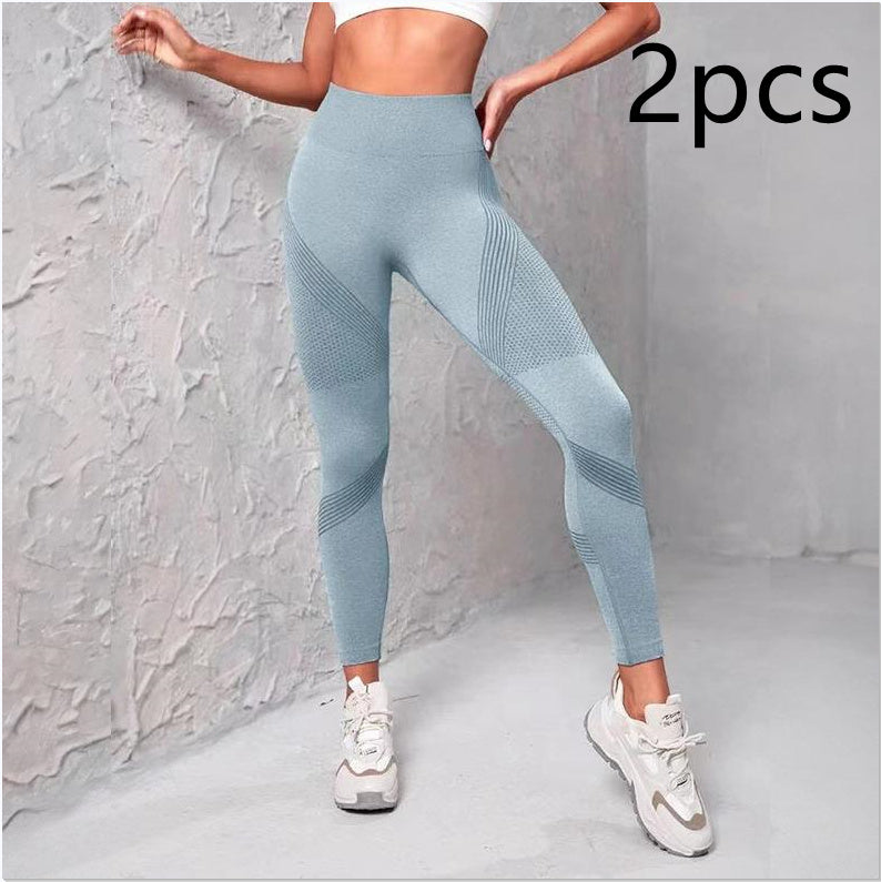 Legging de sport taille haute élastique