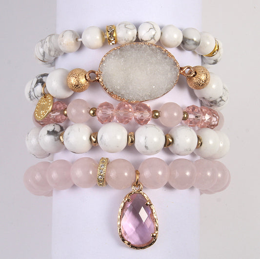 Bracelet en cristal naturel pour femmes