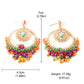 Boucles d'oreilles pendantes Boho Charms en or