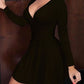 Robe soirée sexy trapèze drapée couleur pure pour femme, mini-robe courte de printemps