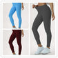 Legging de sport moulé taille haute et élastique pour femme