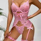 Ensemble de soutien-gorge en dentelle pour femmes